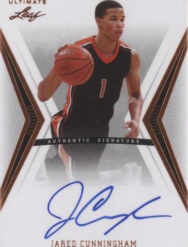 2012 Leaf Ultimate - Jared Cunningham #BA-JC2