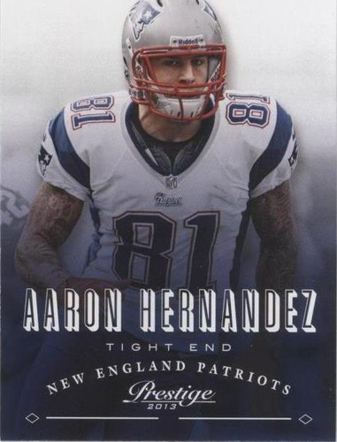 2013 Panini Prestige Aaron Hernandez #118