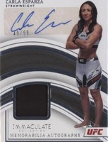 2023 Panini Immaculate Collection UFC - Carla Esparza #MA-CES