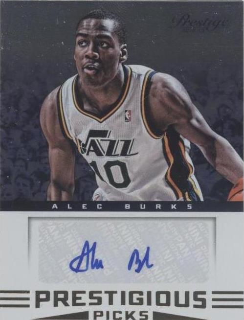2012-13 Prestige - Alec Burks #11