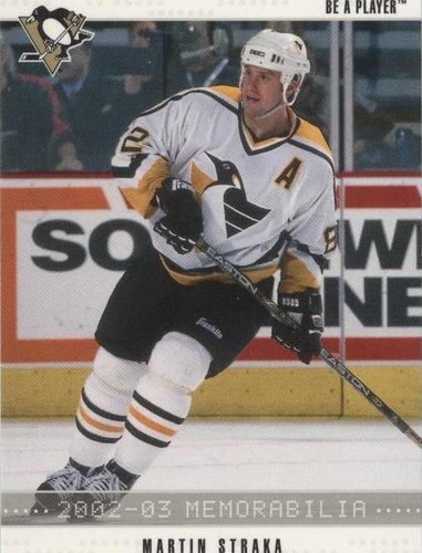 2002-03 In the Game Be A Player Memorabilia - Martin Straka #147