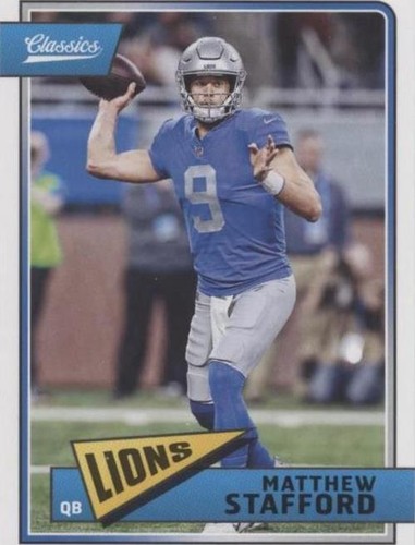 2018 Panini Classics Matthew Stafford #33