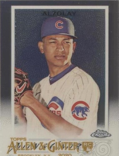 2020 Topps Allen & Ginter Chrome - Adbert Alzolay #181