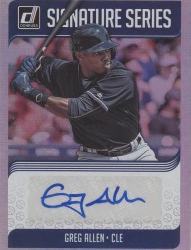 2018 Panini Donruss - Greg Allen #SS-GA