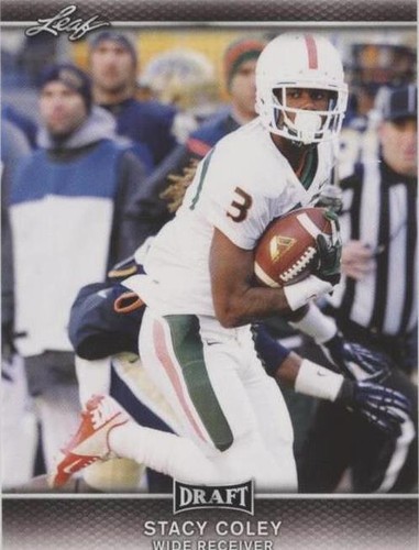 2017 Leaf Draft Stacy Coley #61