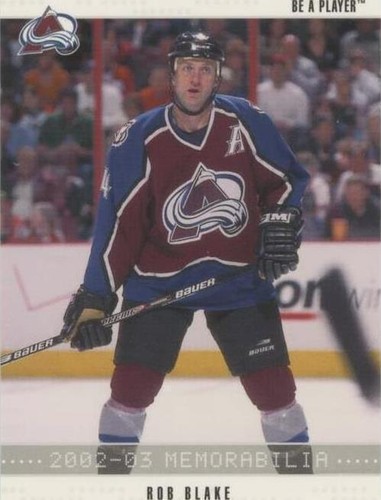2002-03 In the Game Be A Player Memorabilia - Rob Blake #33