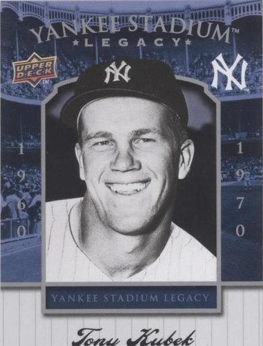 2008 Upper Deck Yankee Stadium Legacy Stadium Box Set - Tony Kubek #36