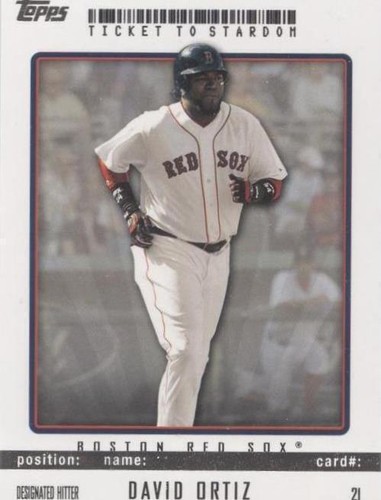 2009 Topps Ticket To Stardom - David Ortiz #21