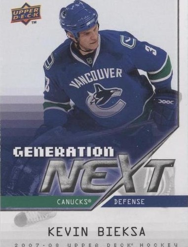 2007-08 Upper Deck - Kevin Bieksa #GN22
