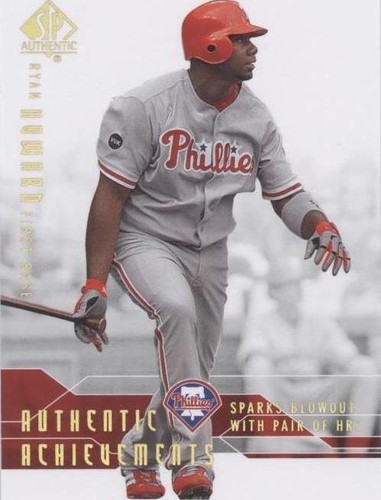 2008 SP Authentic - Ryan Howard #AA-24