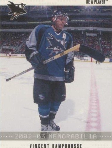 2002-03 In the Game Be A Player Memorabilia - Vincent Damphousse #167