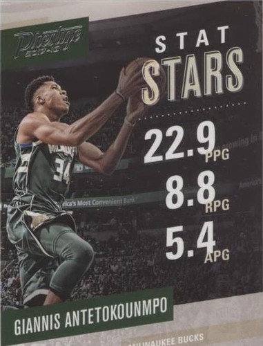 2017-18 Panini Prestige - Giannis Antetokounmpo #2