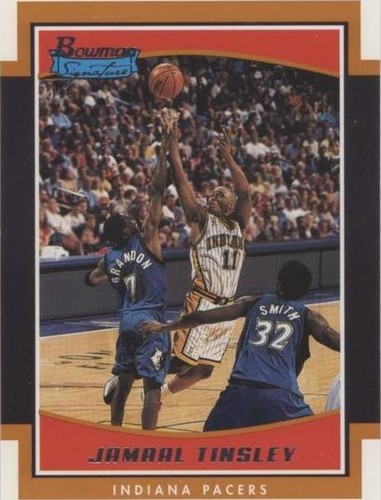 2002-03 Bowman Signature - Jamaal Tinsley #SE-JT