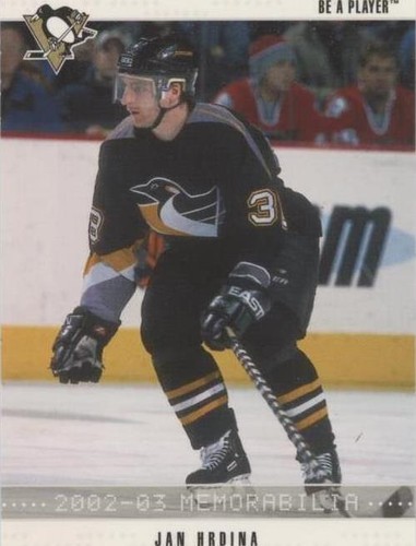 2002-03 In the Game Be A Player Memorabilia - Jan Hrdina #76
