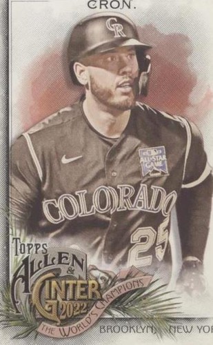 2022 Topps Allen & Ginter - C.J. Cron #268