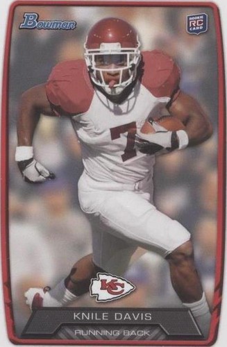 2013 Bowman Knile Davis #117