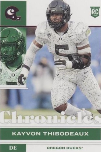 2022 Panini Chronicles Draft Picks Kayvon Thibodeaux #2