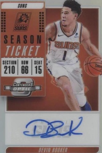 2018-19 Panini Contenders Optic - Devin Booker #VT-DBK
