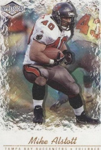 2001 Pacific Impressions Mike Alstott #130