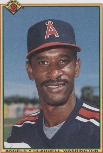 1990 Bowman - Claudell Washington #297