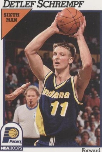 1991-92 NBA Hoops - Detlef Schrempf #87