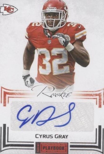 2012 Panini Playbook Cyrus Gray #97