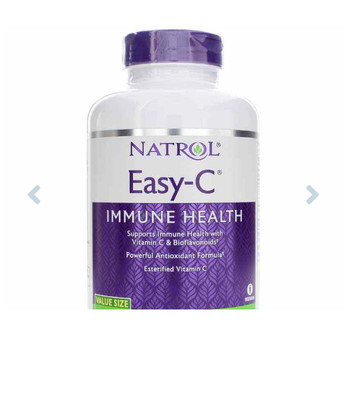 Natrol Immune Health Easy-C 500mg (30 Tabs Total)   - Jan 2024