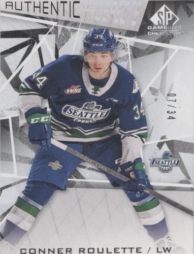 2021-22 Upper Deck SP Game Used CHL Edition - Conner Roulette #63
