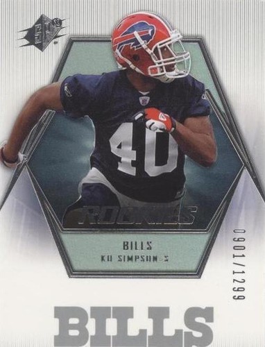 2006 SPx Ko Simpson #107