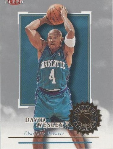 2000-01 Fleer Authority - David Wesley #107