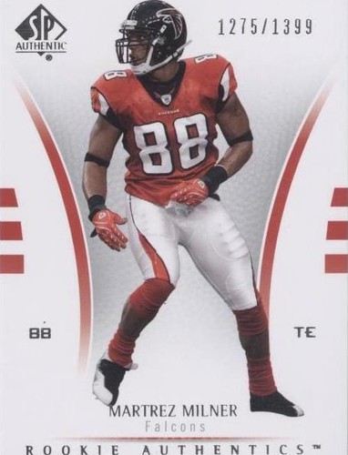 2007 SP Authentic Martrez Milner #108