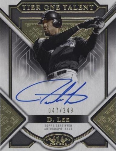 2023 Topps Tier One - Derrek Lee #T1TA-DL