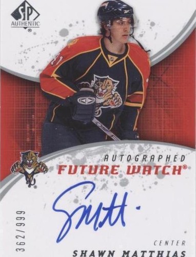 2008-09 SP Authentic - Shawn Matthias #216