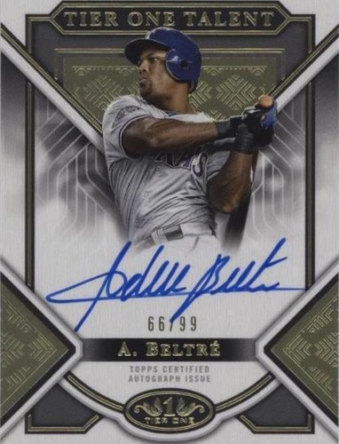 2023 Topps Tier One - Adrian Beltre #T1TA-AB