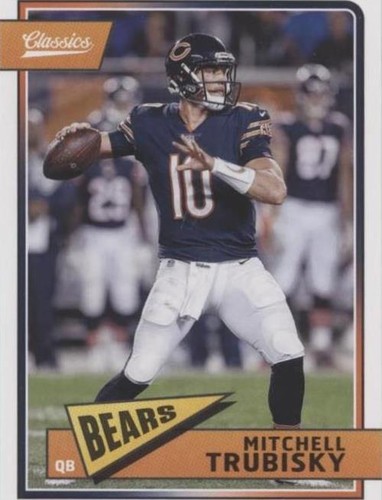 2018 Panini Classics Mitchell Trubisky #17
