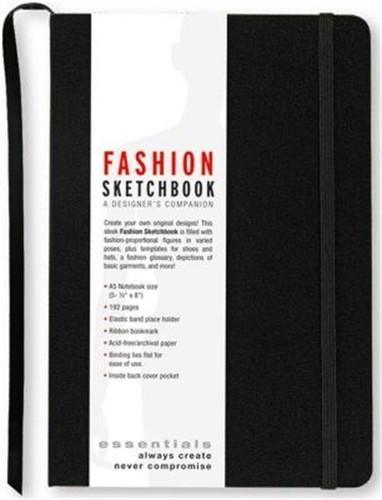Essentials Fashion Sketchbook: A Designer's Companion (Hardback or Cased Book)