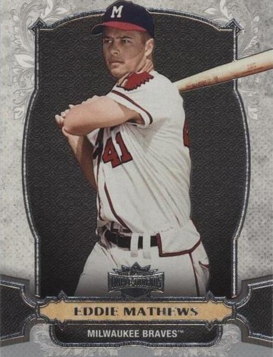 2014 Topps Triple Threads - Eddie Mathews #22