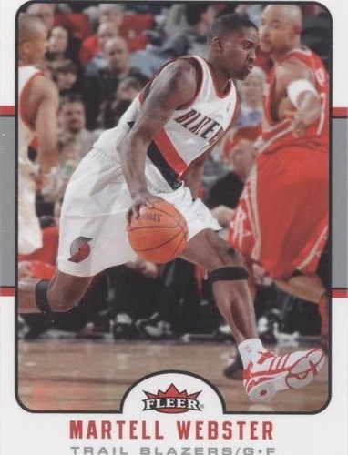 2006-07 Fleer - Martell Webster #163