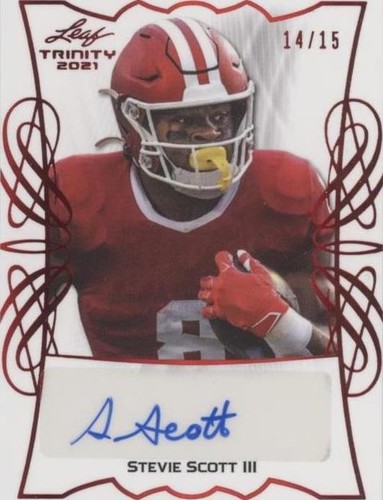 2021 Leaf Trinity Stevie Scott III #TPA-SS3