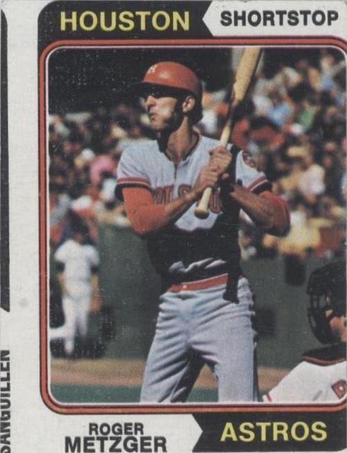 1974 Topps - Roger Metzger #224