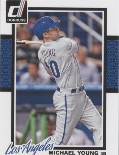 2014 Panini Donruss - Michael Young #163