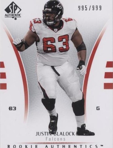 2007 SP Authentic Justin Blalock #171
