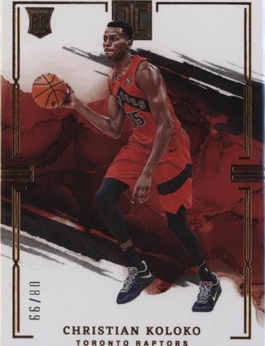 2022-23 Panini Impeccable - Christian Koloko #84