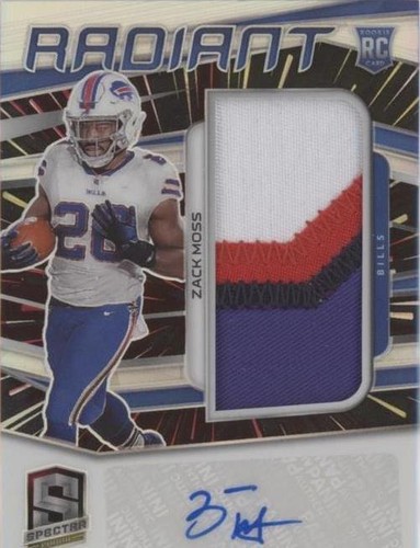 2020 Panini Mosaic #231 Zack Moss Rookie Buffalo Bills | eBay