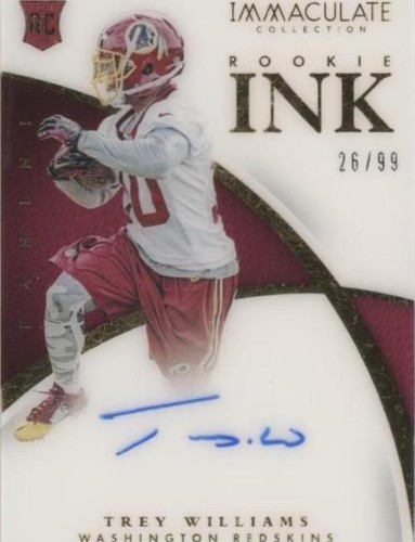 2015 Panini Immaculate Collection Trey Williams #RI-TW