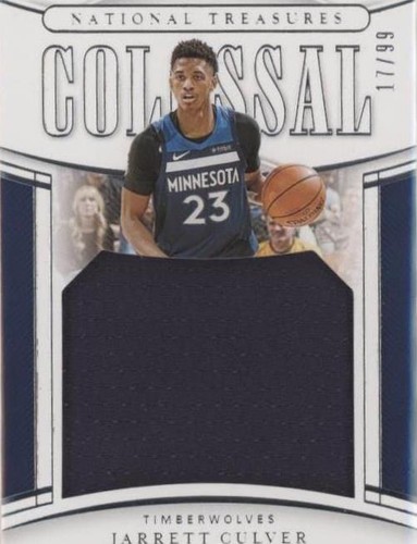 2019-20 Panini National Treasures - Jarrett Culver #CRM-JCV