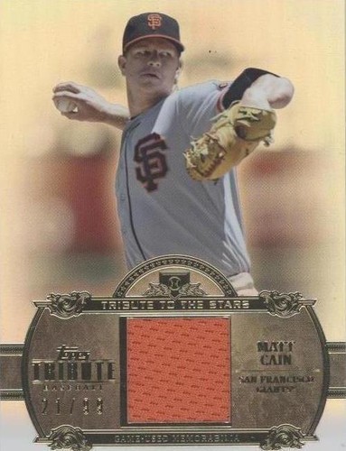2013 Topps Tribute - Matt Cain #TTSR-MC