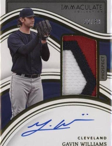 2023 Panini Immaculate Collection - Gavin Williams #15