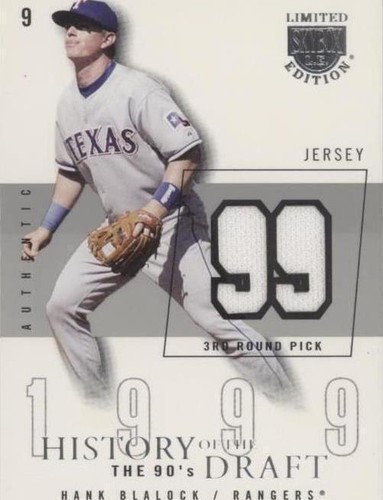 2004 Skybox Limited Edition - Hank Blalock #HD-HB