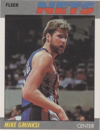 1987-88 Fleer - Mike Gminski #41